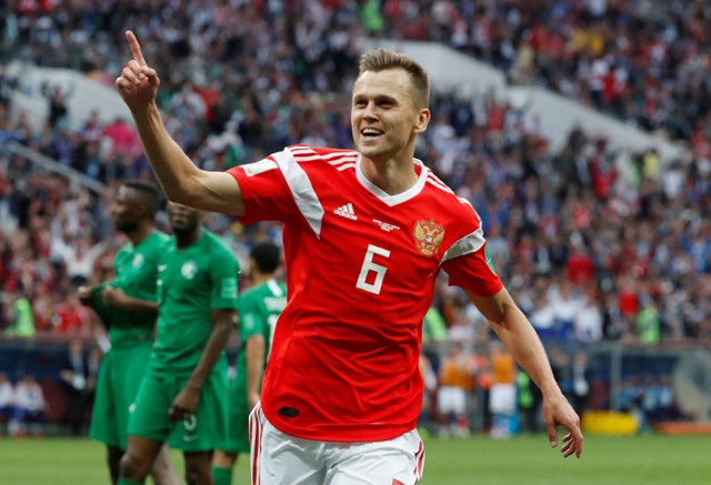​Rampant Russia pummel Saudis 5-0 in World Cup opener