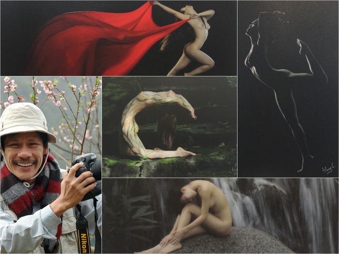 Thai Phien and his nude art photos.