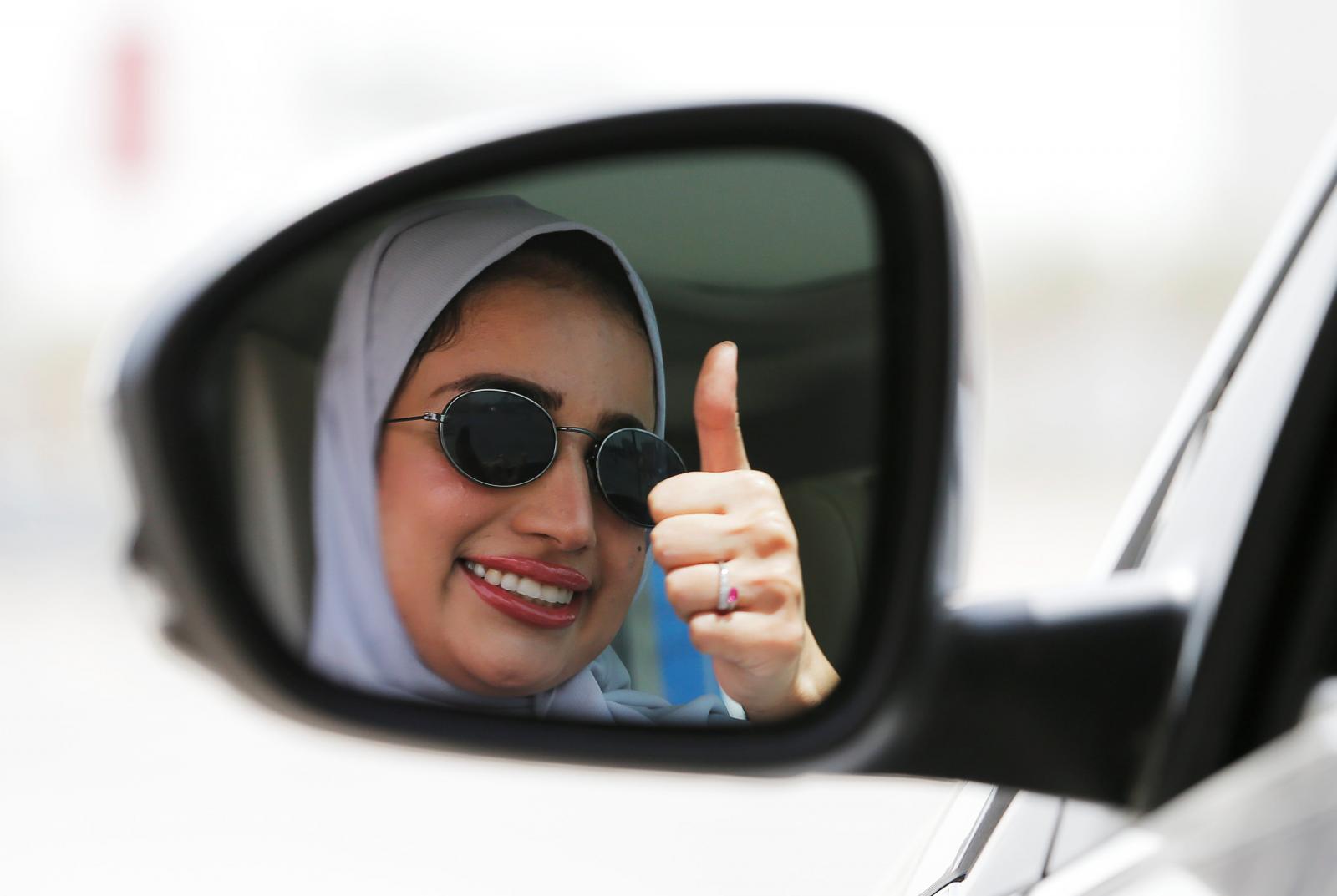 Saudi women take victory laps as driving ban ends