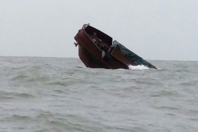 ​Chinese ship carrying 110 tons of buffalo meat sinks off northern Vietnam