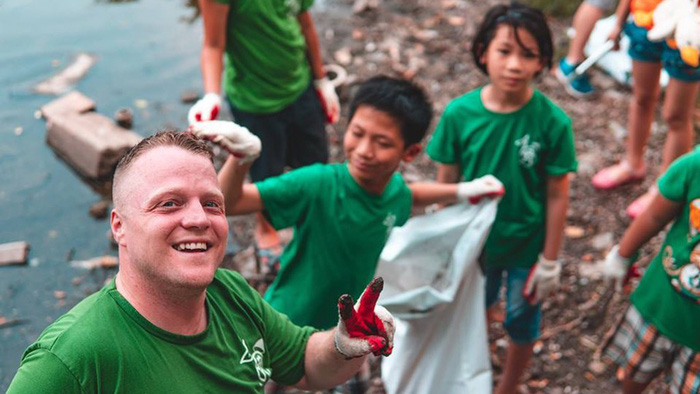 ​Keep Hanoi Clean founder targets younger generation for environmental awareness project