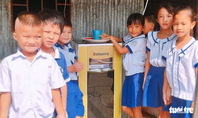 ​Vietnamese college designs gratis simple water filters for rural schoolchildren