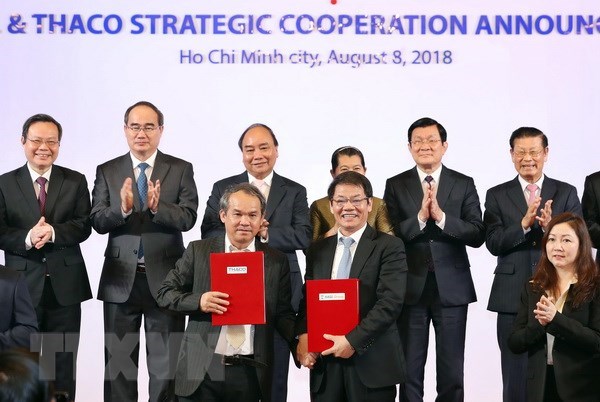 Vietnamese automaker Thaco inks strategic cooperation deal with beleaguered HAGL