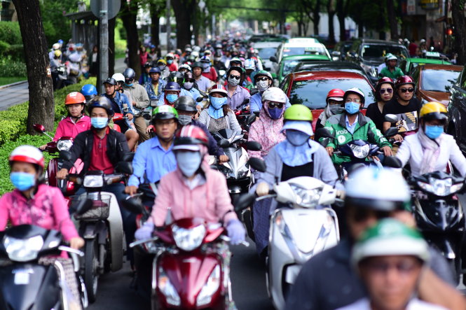 ​Ho Chi Minh City eyes complete downtown motorcycle ban from 2030