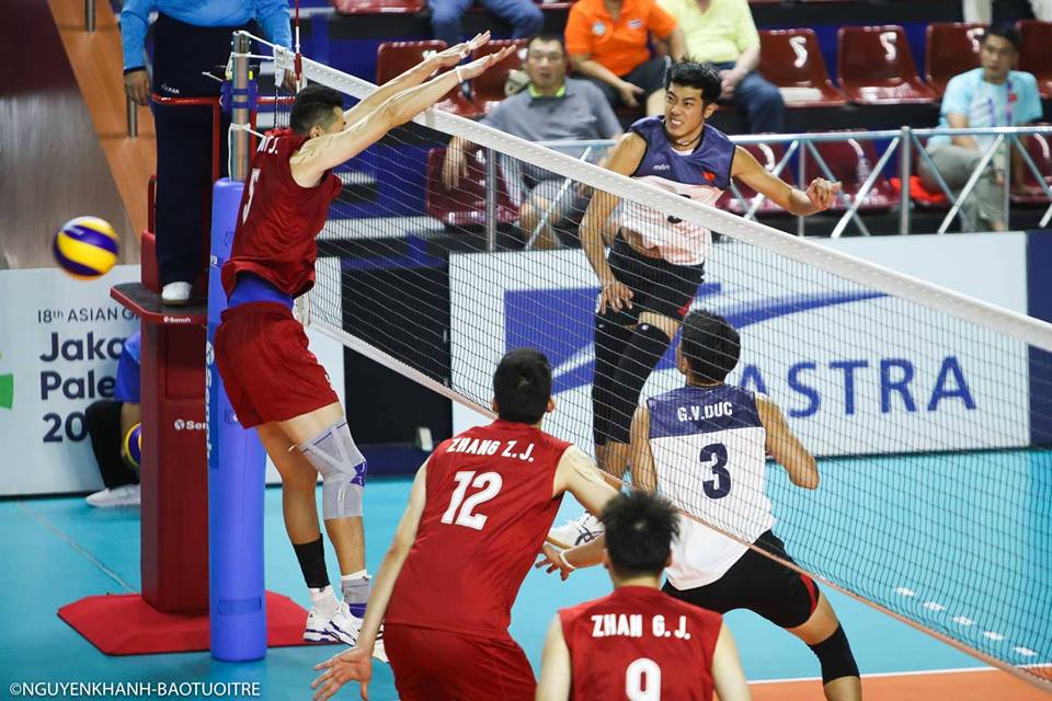 Vietnam claims shock victory over China in Asian Games volleyball opener