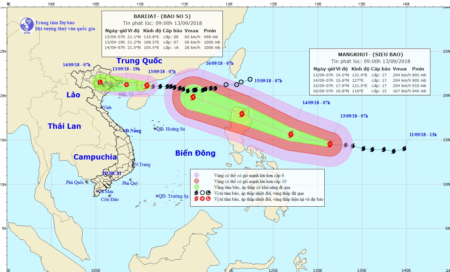 ​Storm Barijat to weaken as Vietnam braces for Super Typhoon Mangkhut