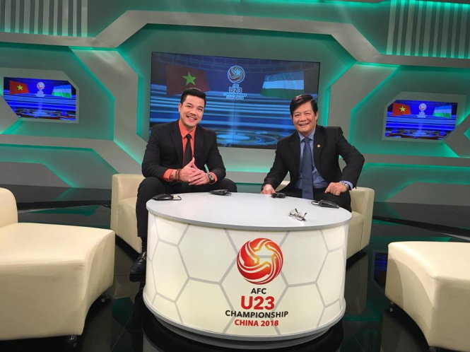 ​Former Vietnamese footballers start new career as TV commentator