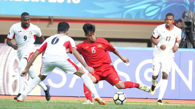 Vietnam defeated by Jordan comeback at AFC U-19 Championship opener