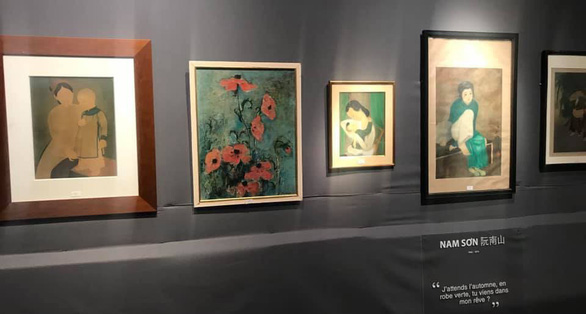 Vietnamese artist’s painting sets self record of €440,000 at Paris auction