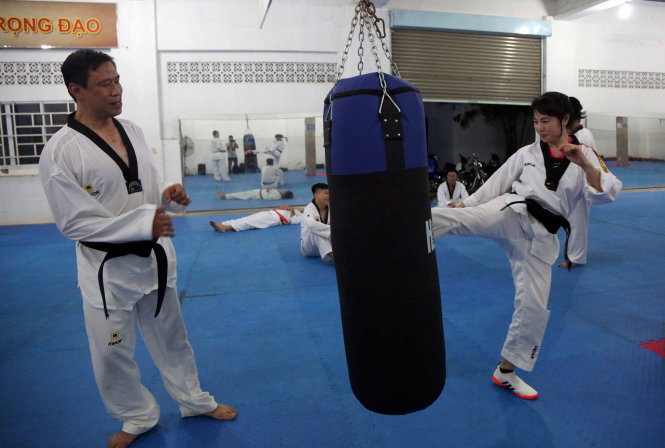 A taekwondo club for busy Vietnamese