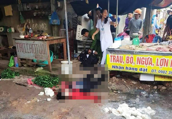 Woman shot, stabbed to death while selling tofu at market in northern Vietnam