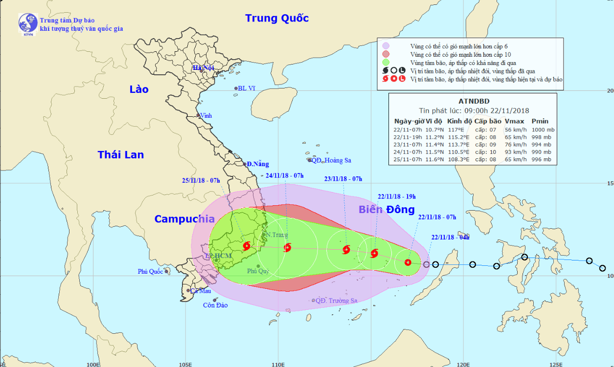 Tropical depression likely to strengthen into storm, threatening south-central Vietnam
