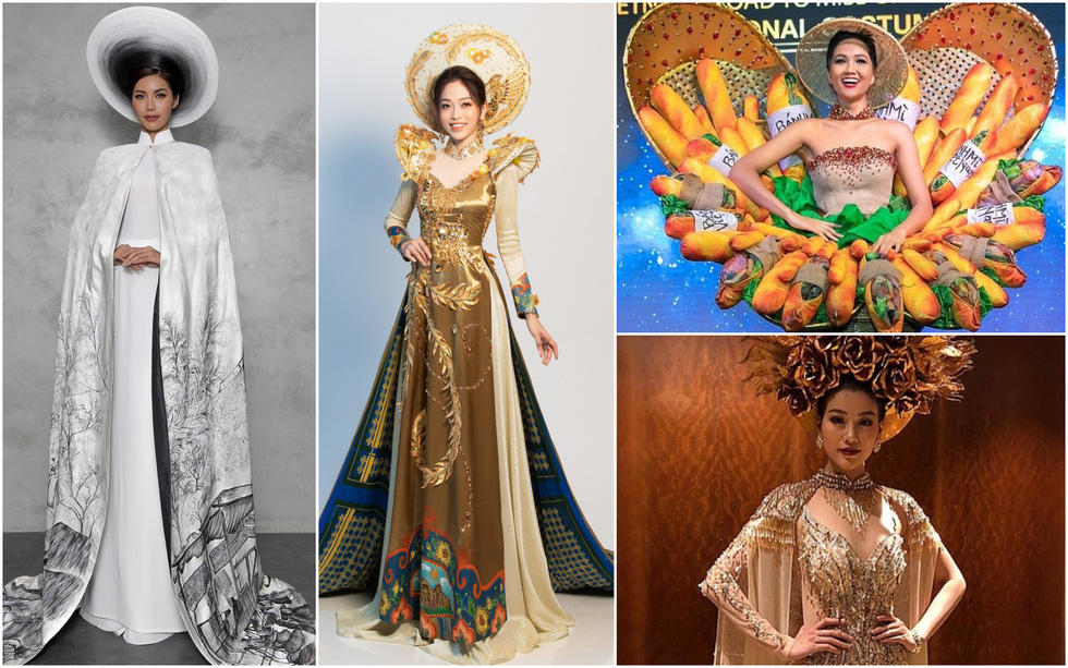 Mixed opinions on ‘banh mi dress’ for Vietnam’s Miss Universe 2018 national costume continue flooding social media