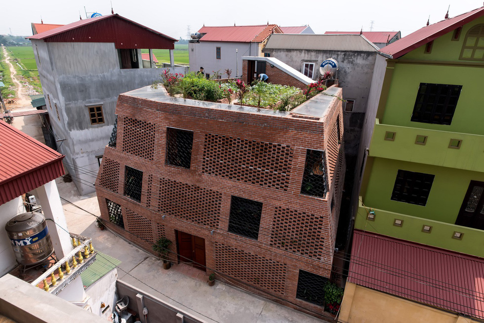 Stunning brick ‘cave house’ inspired by ancient human habitation built in Hanoi