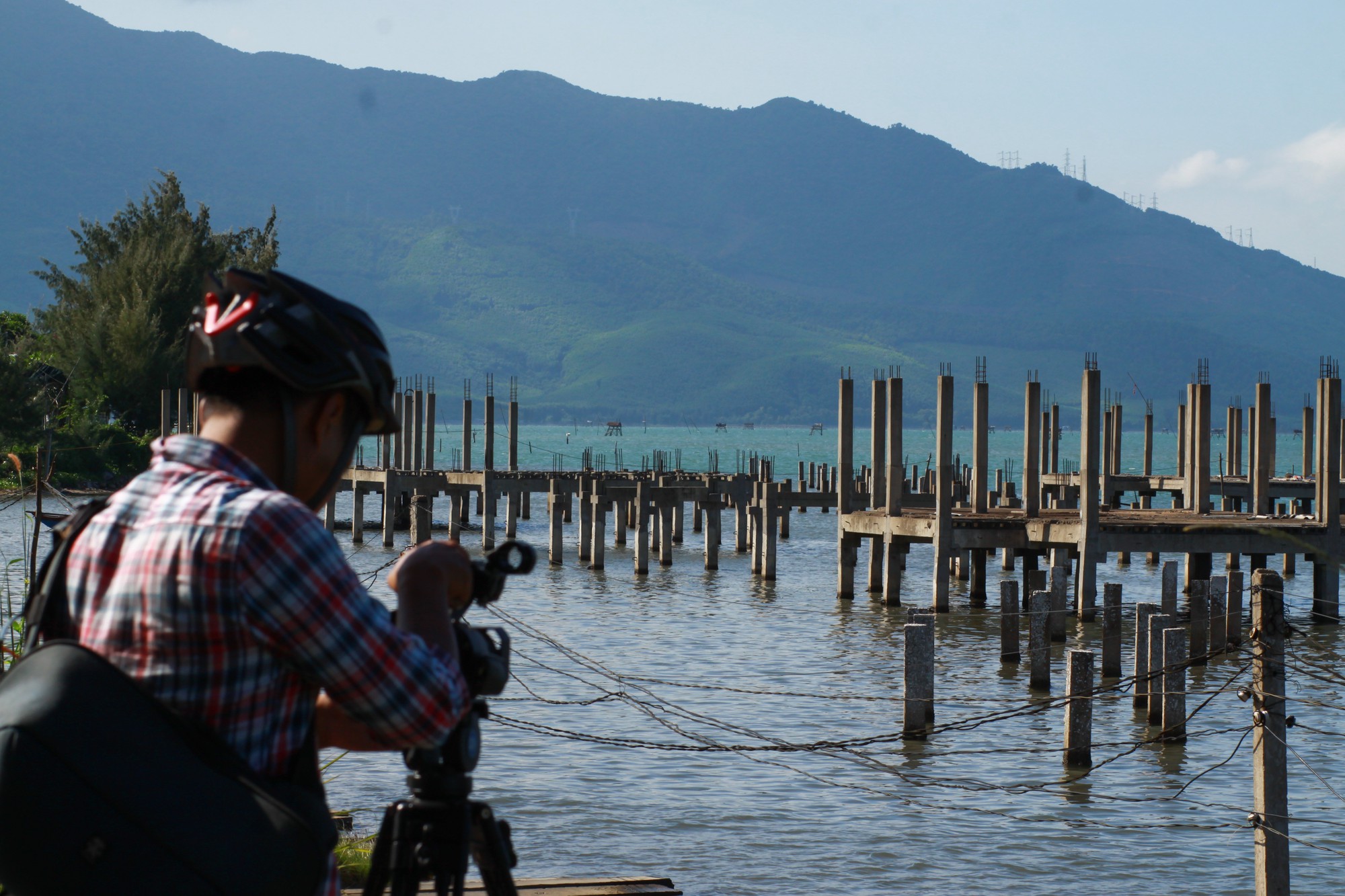 New construction may threaten daily life on famous lagoon in central Vietnam