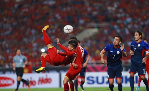 Vietnam beat Philippines on home turf to advance to AFF Championship finals against Malaysia