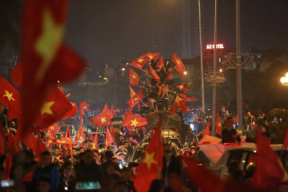 Wild celebrations in Hanoi as Vietnam win regional title