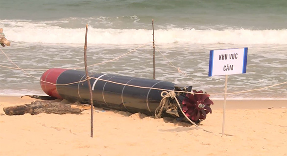 Object found off Vietnam coast identified as training torpedo from foreign navy