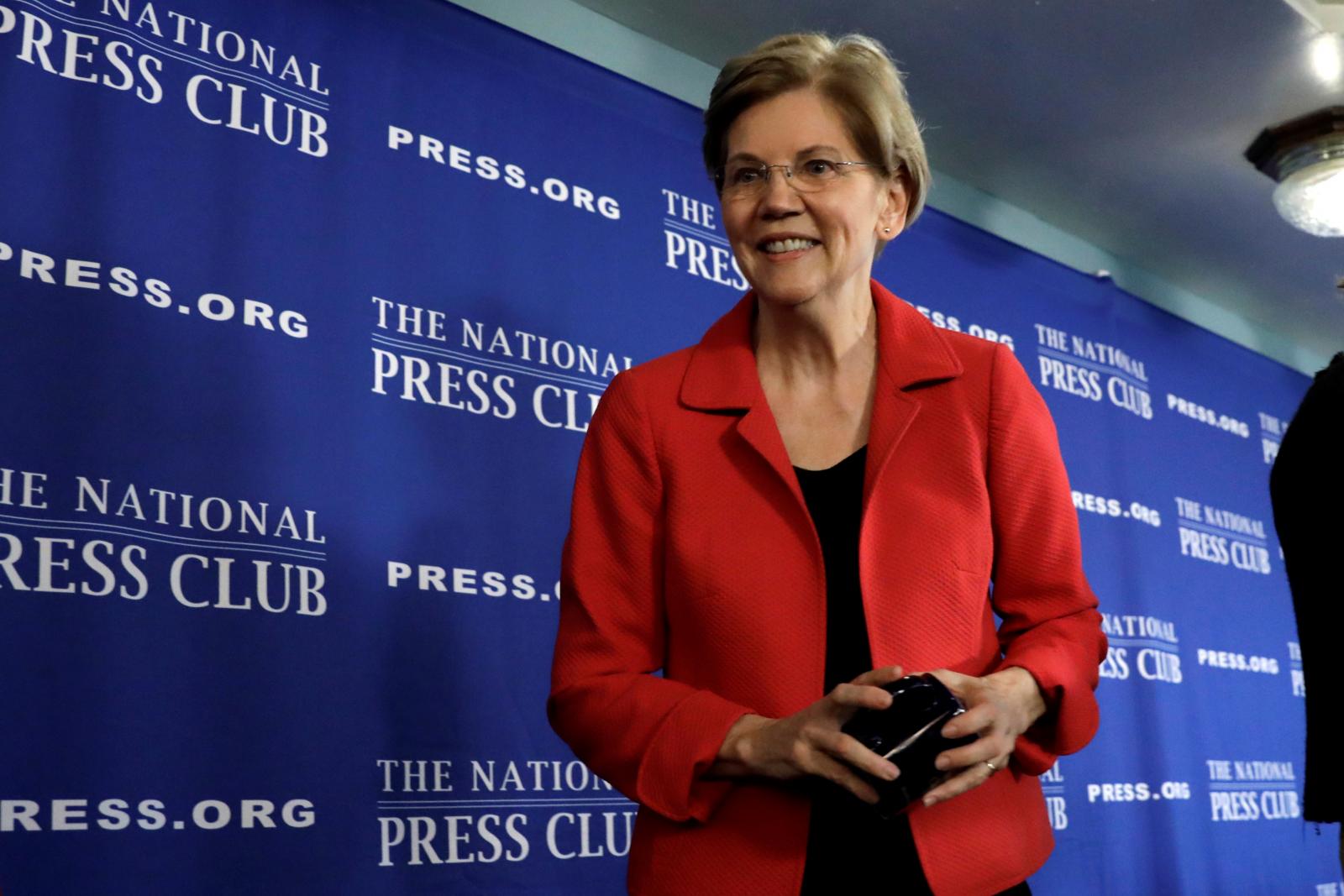 Democratic Sen. Warren takes step to challenge Trump in 2020