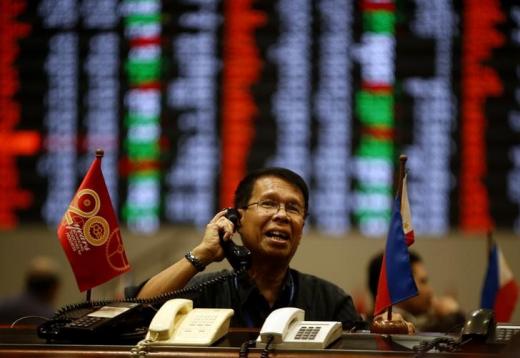 Philippines stocks top gainer; Vietnam sinks on Apple woes