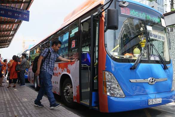 Ho Chi Minh City bus use declines by 21 million trips in 2018