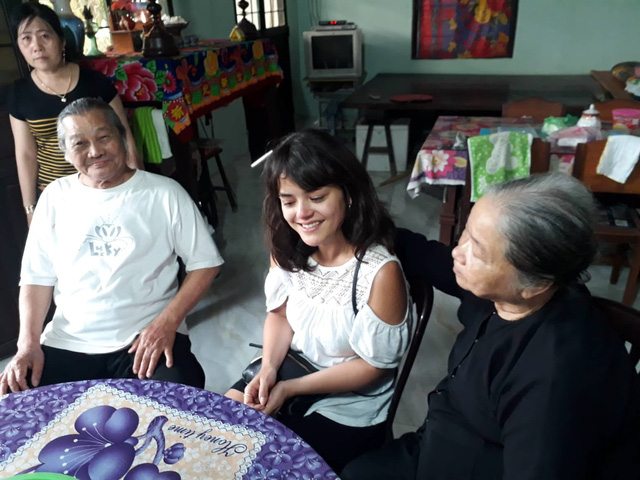 Seeking long-lost father, French woman meets Vietnamese grandparents in poignant reunion