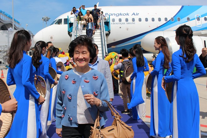 Vietnam welcomes first flight on direct  Bangkok – Cam Ranh route