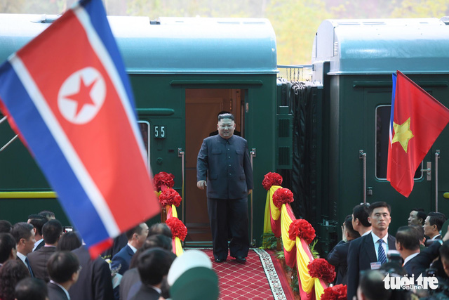 North Korean leader Kim arrives in Vietnam for summit with Trump