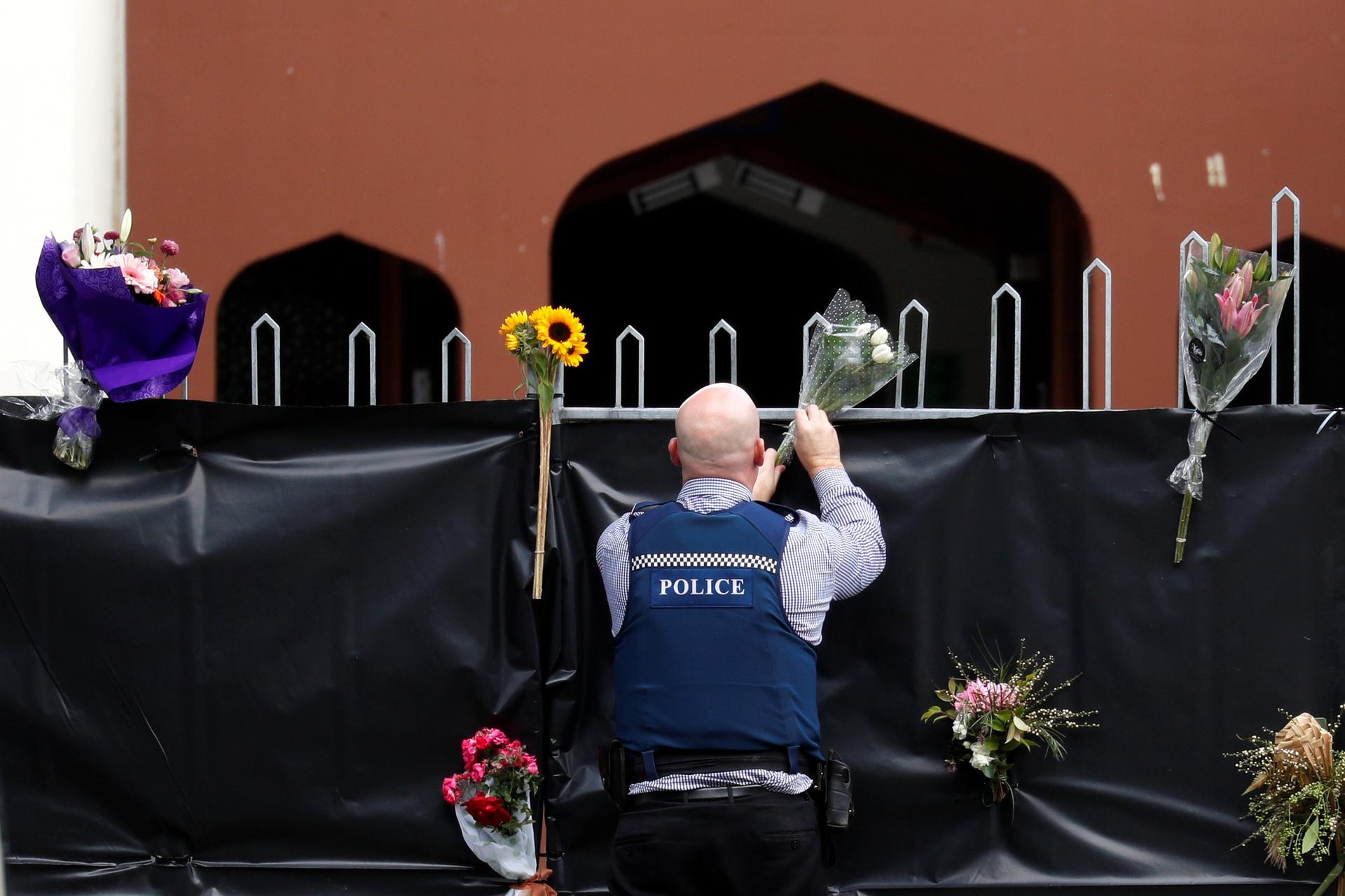 NZ police say mosque shootings death toll rises to 50