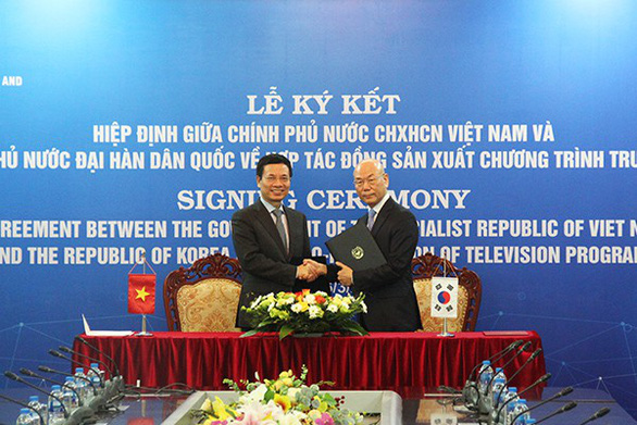 Vietnam, S.Korea sign agreement on joint TV program production