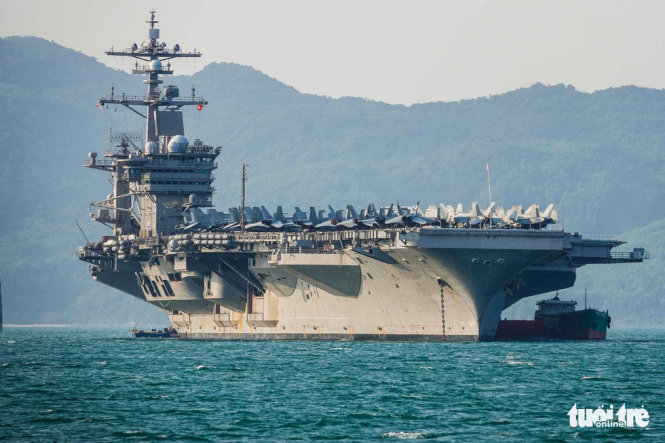 U.S. hopes for second aircraft carrier visit to Vietnam this year: official