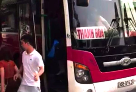 104 passengers crammed into 45-seater bus heading to Hanoi
