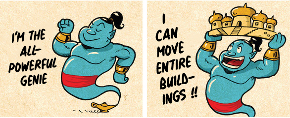 Cartoon: Aladdin's Genie works his magic in Vietnam