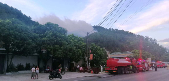 Forest in north-central Vietnam still burning, three days after wildfire broke out