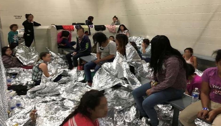 'Help, 40 days here': Photos show migrants crammed into U.S. border facilities