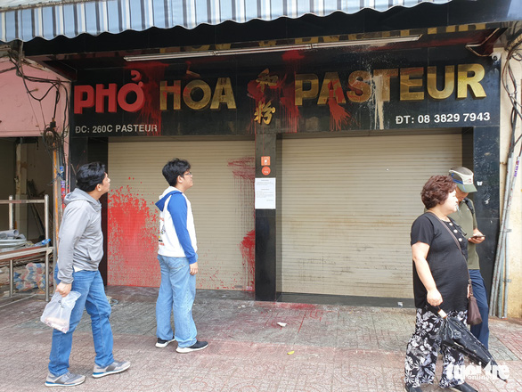 Famous Saigon pho house forced to close after repeated vandalism