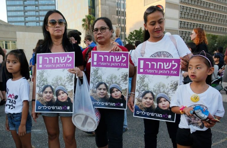 Israel deports Filipina worker, Israeli-born son