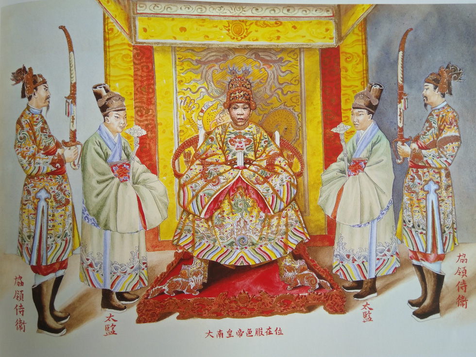 Author recalls years-long work on book of royal costumes of Vietnam’s last monarchy
