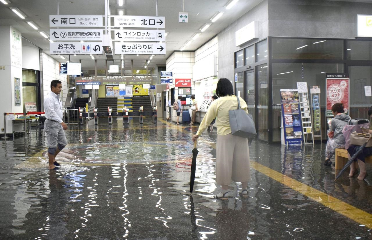 Japan issues emergency warning after life-threatening rains in south