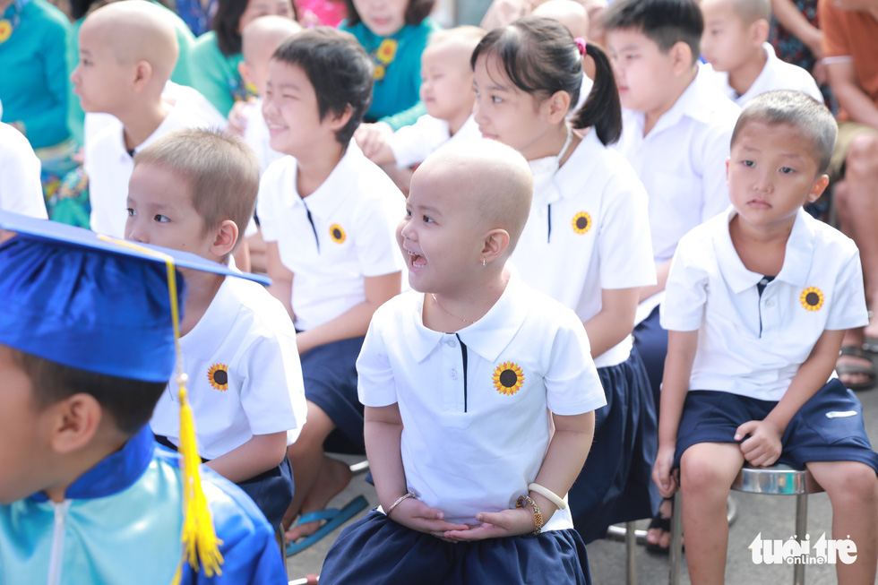 Children with cancer attend special school year opening ceremony at Saigon hospital
