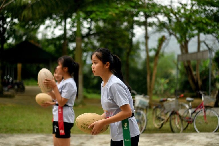 Rice terraces and 'turtle shell' scrums: barefoot rugby in Vietnam