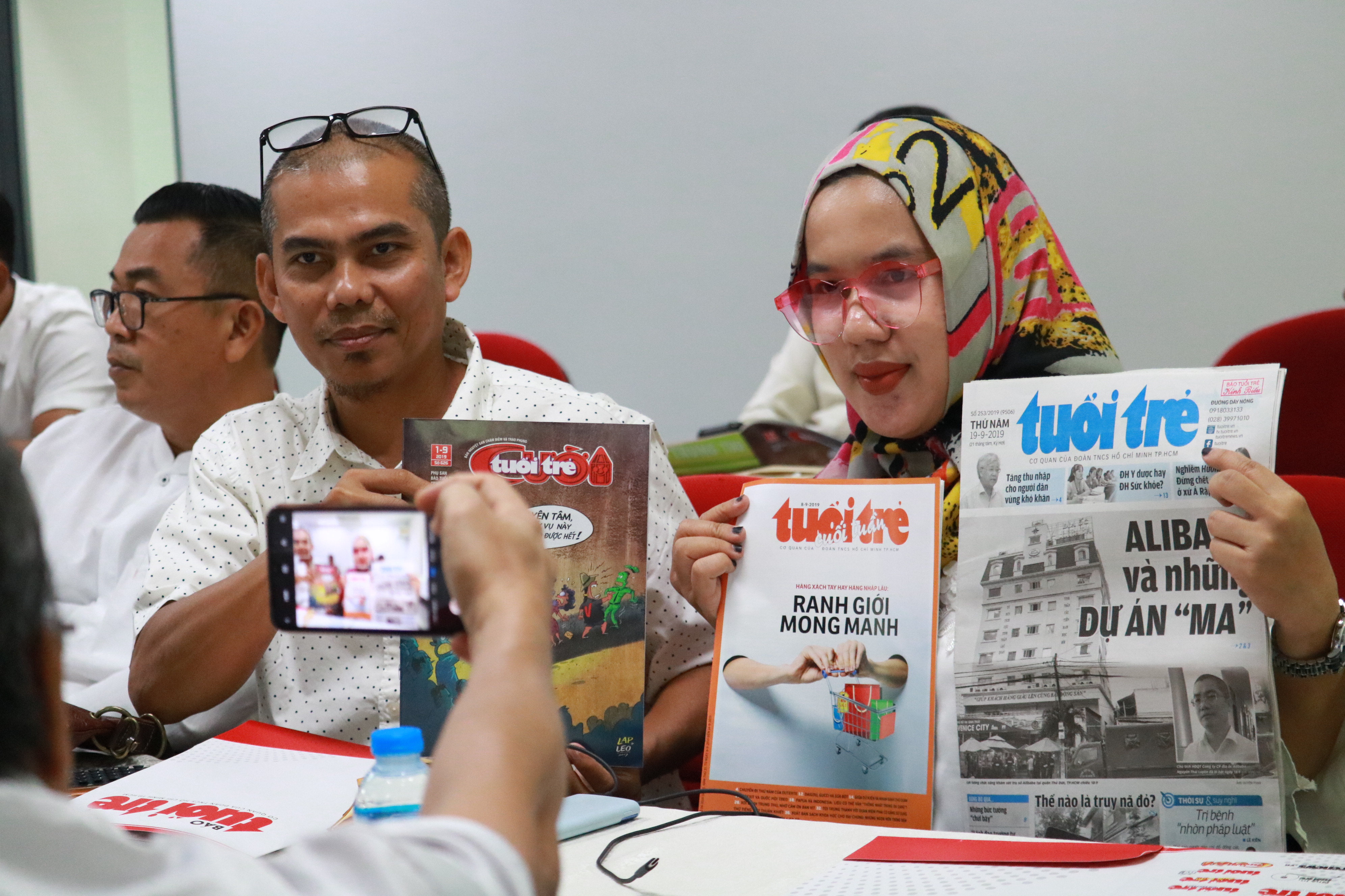 Journalists from Indonesia’s Riau visit Tuoi Tre