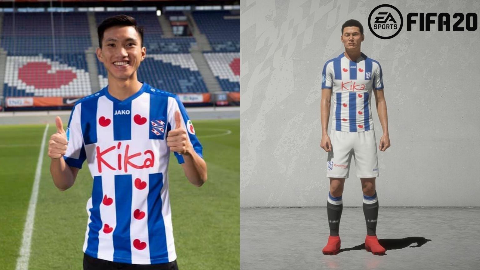 Vietnam football star Doan Van Hau added in FIFA 20 video game