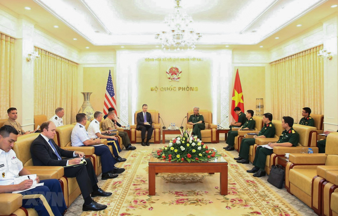 Vietnam, US step up defense ties