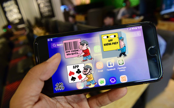 Vietnamese developers hurt by counterfeit, pirated software in booming mobile app sector
