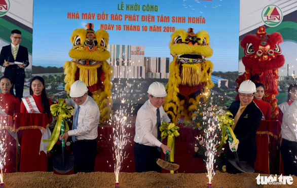 First sod turned at second waste-to-energy plant in Ho Chi Minh City