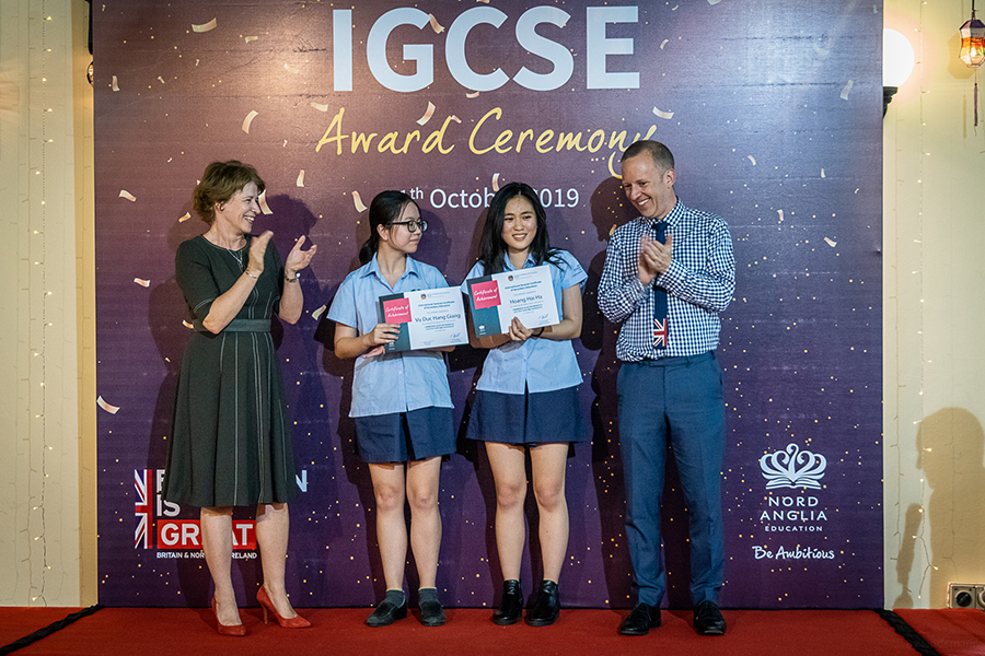 British ambassador congratulates BIS Hanoi students on outstanding IGCSE exam results