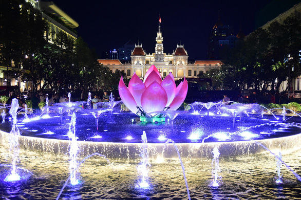 Ho Chi Minh City revives iconic fountain on downtown Nguyen Hue Street