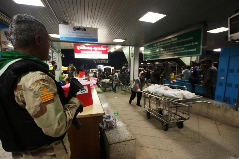 Officials say at least 15 killed in attack in Thailand's restive south