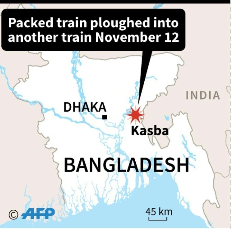 Bangladesh train collision kills 15, toll could rise